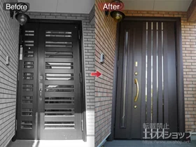 LIXIL ���N�V��(�g�X�e��)�̌��փh�A ���V�F���g K4�d�l 22�ȈՃ^�b�`�L�[�d�l �e�q�d�lR(�����}����) 700�^ �{�H��