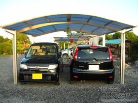 のカーポート レイナツインポートグラン　積雪〜20cm対応 施工例