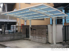 のカーポート レイナポートグラン　積雪〜20cm対応＋着脱式サポート 施工例