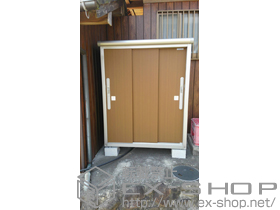 の物置・屋外倉庫 エスモ 一般型(ESD-1206EGL) 施工例