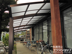 のカーポート プレシオスポート 縦連棟 積雪〜20cm対応 施工例