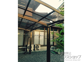 のサイクルポート・駐輪場 カーブポートシグマIII ミニ 積雪〜20cm対応 施工例