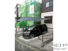 のカーポート レイナポートグラン 積雪〜20cm対応 施工例