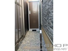 の物置・屋外倉庫 アイビーストッカー 一般型 （BJX-067D) 施工例