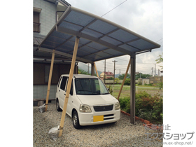 のカーポート カーブポートシグマIII 積雪〜20cm対応 施工例