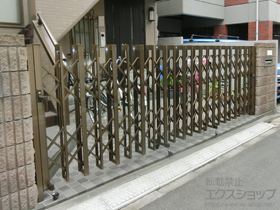 のカーゲート アルシャインII HW型Aタイプ ノンレール 片開き 470S 施工例