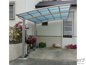 のカーポート レイナポートグラン　積雪〜20cm対応＋水平式物干し 施工例