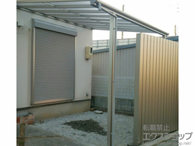 のテラス屋根 ヴェクターテラス F型 テラスタイプ 単体 積雪〜20cm対応 施工例