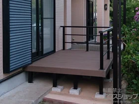 YKKAP�̃E�b�h�f�b�L ���E�b�h�f�b�L 200�{�V���v�����_���f�b�L�t�F���X2�^�����i�q2�{�^�C�v�� �{�H��