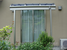 のテラス屋根 パワーアルファ RB型 3000 テラスタイプ 単体 積雪〜100cm対応 施工例