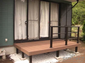 YKKAP�̃E�b�h�f�b�L ���E�b�h�f�b�L 200�{�V���v�����_���f�b�L�t�F���X2�^�����i�q2�{�^�C�v�� �{�H��