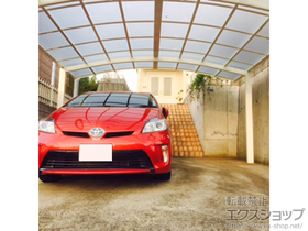 のカーポート レイナツインポートグラン　積雪〜20cm対応 施工例