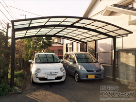 のカーポート レイナツインポートグラン　積雪〜20cm対応 施工例