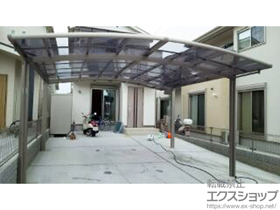 のカーポート カーブポートシグマIII ワイド 積雪〜20cm対応 施工例