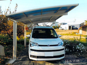 のカーポート プレシオスポート 積雪〜20cm対応 施工例