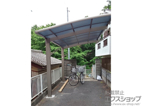 のカーポート カーブポートシグマIII 積雪〜20cm対応 施工例