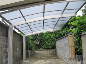 のカーポート プレシオスポート 積雪〜20cm対応 施工例