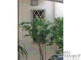 の面格子・窓格子 アルミ面格子 ヒシクロス 施工例