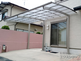 のカーポート レイナポートREグラン 前下がり 積雪〜20cm対応 施工例