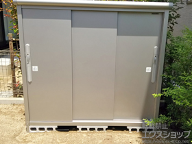 の物置・屋外倉庫 エスモ 一般型（ESD-1607EGL SS） 施工例