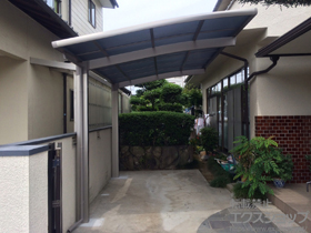 のカーポート カーブポートシグマIII 積雪〜20cm対応 施工例