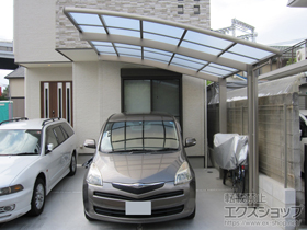 のカーポート カーブポートシグマIII 積雪〜20cm対応 施工例