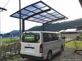 のカーポート レイナポートグラン 積雪〜20cm対応 施工例