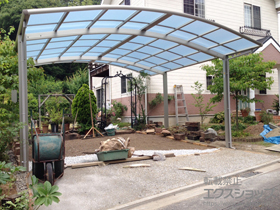 のカーポート レイナツインポートグラン　積雪〜20cm対応 施工例