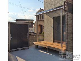 のウッドデッキ レストステージ 幕板納まり 施工例