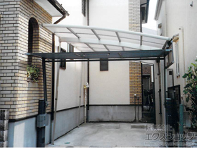 のカーポート レイナポートグラン 積雪〜20cm対応＋着脱式サポート 施工例