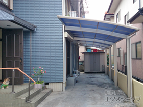 のカーポート プレシオスポート 縦連棟 積雪〜20cm対応 施工例