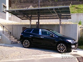 のカーポート カーブポートシグマIII 積雪〜20cm対応 施工例