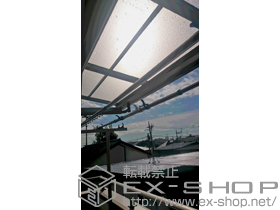 のバルコニー・ベランダ屋根 ライザーテラスII F型 ルーフタイプ 単体 積雪〜20cm対応 施工例