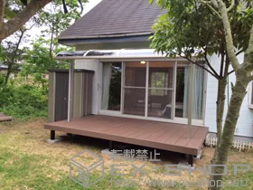 YKKAPのウッドデッキ リウッドデッキ 200 施工例