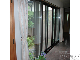 の二重窓（内窓） インプラス ダストバリア仕様 引違い窓 4枚建 施工例