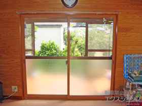 の二重窓（内窓） インプラス ダストバリア仕様 引違い窓 2枚建 施工例