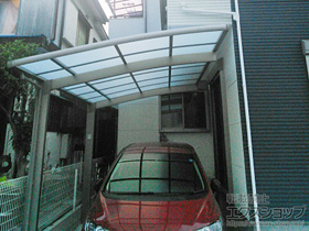 のカーポート カーブポートシグマIII 積雪〜20cm対応 施工例