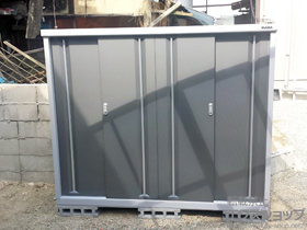 の物置・屋外倉庫 シンプリー 一般型(MJX-197D PG) 施工例