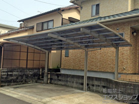 のカーポート レイナポートグラン 延長　積雪〜20cm対応 施工例