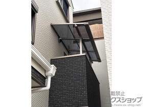 のバルコニー・ベランダ屋根 ライザーテラスII F型 屋根タイプ 単体 積雪〜20cm対応 施工例
