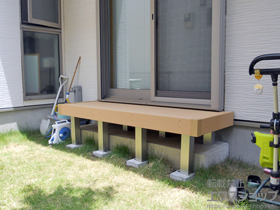 のウッドデッキ リウッドデッキ 200 施工例