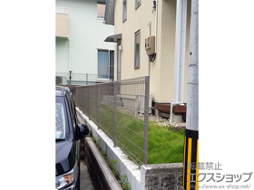 のフェンス・柵 ハイグリッドフェンスUF8型 施工例