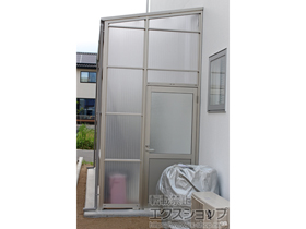 のストックヤード ストックヤードII 両側ドア付きタイプ 連棟 積雪〜20cm対応 施工例