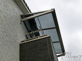 のバルコニー・ベランダ屋根 ライザーテラスII F型 ルーフタイプ 単体 積雪〜20cm対応 施工例