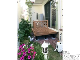 YKKAP�̃E�b�h�f�b�L ���E�b�h�f�b�L 200�{�Ɨ��� ���E�b�h�X�e�b�v2�^�{���E�b�h�f�b�L�t�F���X 2�^�����`�X�i�q�� �{�H��