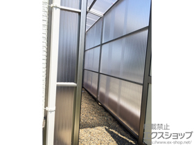 のストックヤード ストックヤードII 片側ドア付きタイプ 積雪〜20cm対応 施工例