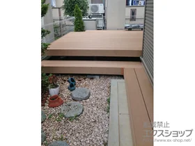 LIXIL ���N�V��(TOEX)�̃E�b�h�f�b�L ����y�X�e�[�W�{����y�X�e�[�W �X�e�b�v�f�b�L L���Ή� 1�i �{�H��