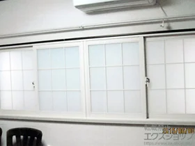 LIXIL リクシル(トステム)の内窓（二重窓・二重サッシ） インプラス ダストバリア仕様 引違い窓 4枚建 施工例