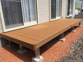 のウッドデッキ リウッドデッキ 200 施工例