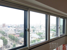 の二重窓（内窓） インプラス ダストバリア仕様 引違い窓 変則2枚建 施工例